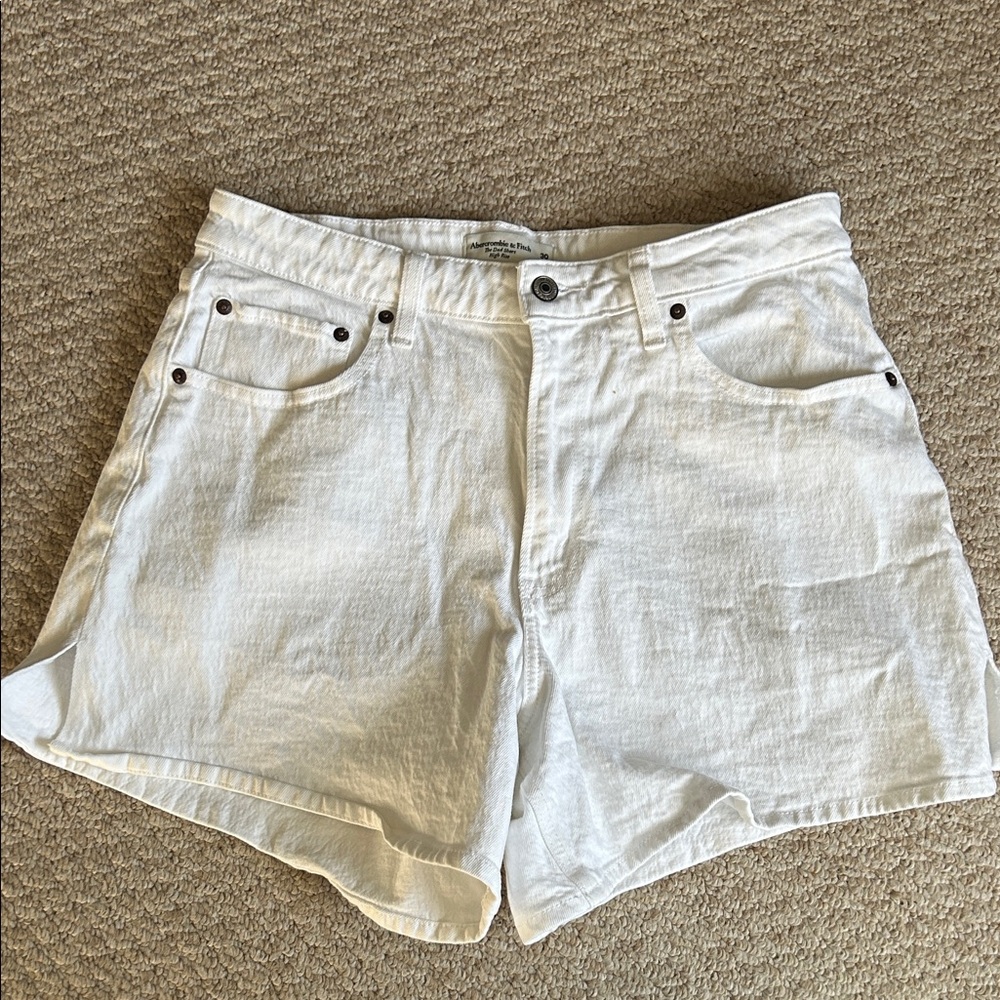 Abercrombie High Rise Dad Shorts